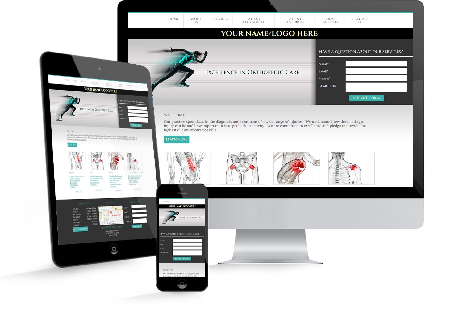 Necessity of site design for physicians