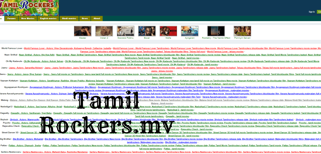 Tamil Rockers Telugu Movies download
