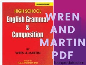 Wren And Martin English Grammar PDF