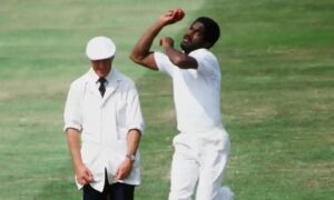 The excellent Michael Holding