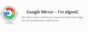 Google Gravity Mirror