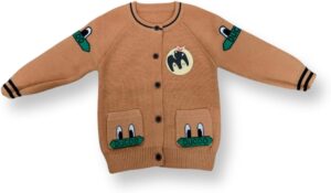 Adorable and Cozy: Introducing the Bear Design Long Sleeve Baby Jumpsuit